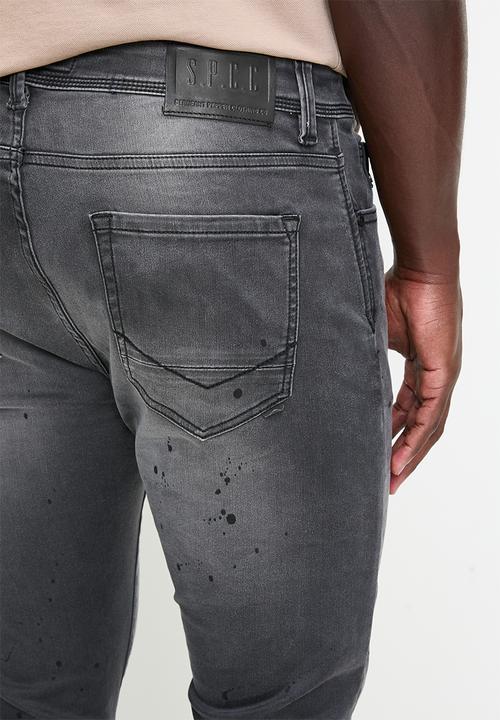S.P.C.C - Insomniac Jeans  - Trench Fit Premium Denims Washed Black