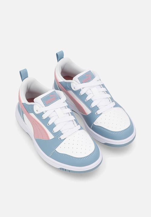 PUMA - Puma Rebound V6 Lo Ps-White/Poised Pink/Cool Blue