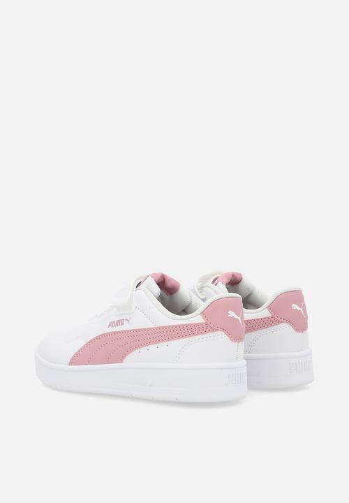 PUMA - Court Lally Ac+ Ps-Puma White-Poised Pink