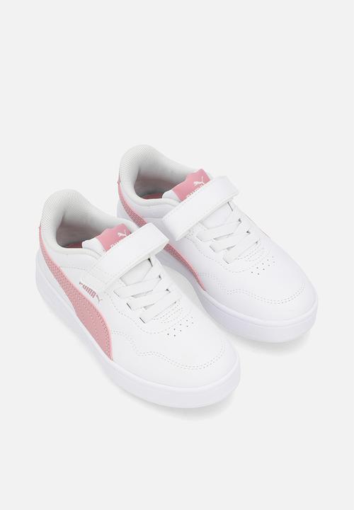 PUMA - Court Lally Ac+ Ps-Puma White-Poised Pink