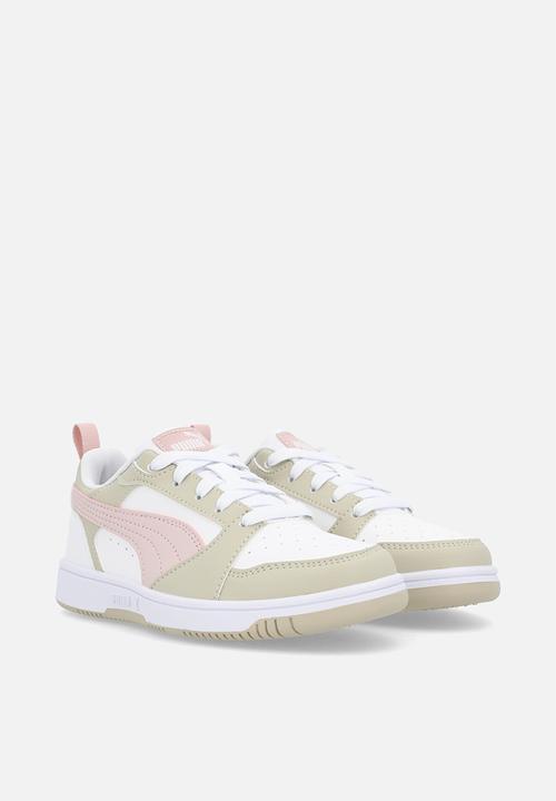 PUMA - Puma Rebound V6 Lo Ps -White/Mauve Mist/Desert Dust