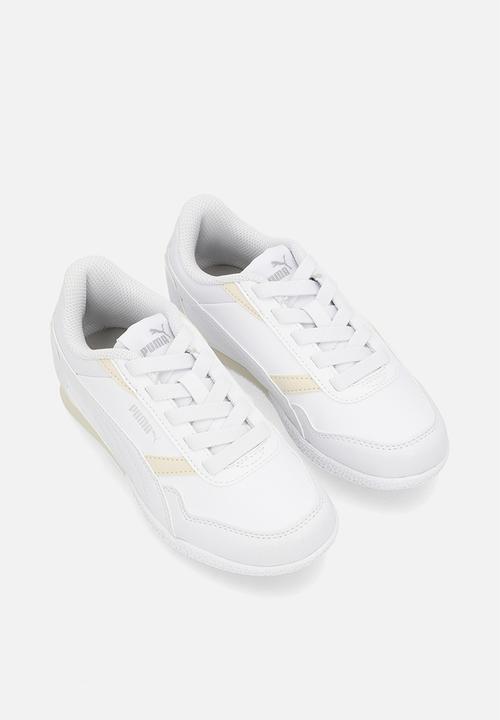 PUMA - Puma Bella Donna Sl Jr - Puma White-Puma White-Puma Silver