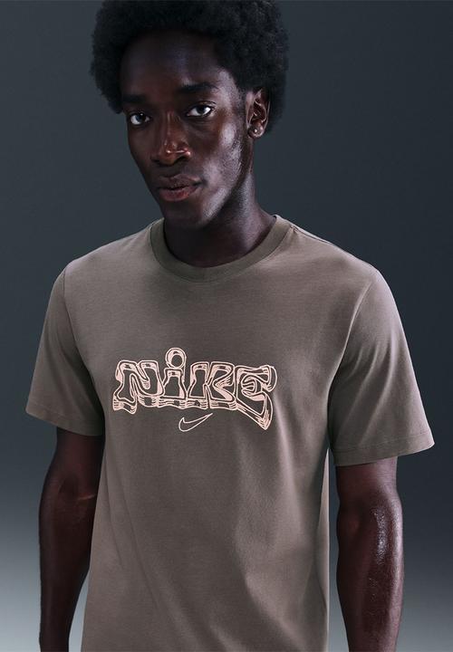 Nike - IYKYK Fitness Tee - Cave Stone/Washed Coral