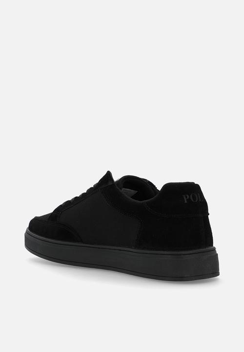 POLO - Colour Block Jacquard Sneaker - Black