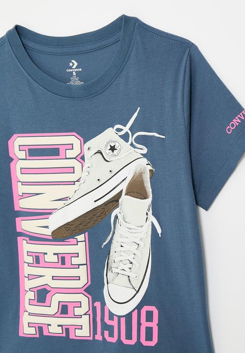 Converse - Cnvg Chuck Taylor Gfx T-Shirt - Slacker Blue