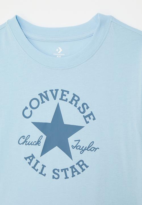 Converse - Cnvg S/S Dissected Ctp T-Shirt - Blue It