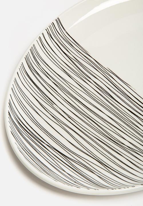 Sixth Floor - Rough lines platter