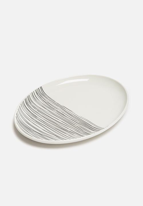 Sixth Floor - Rough lines platter