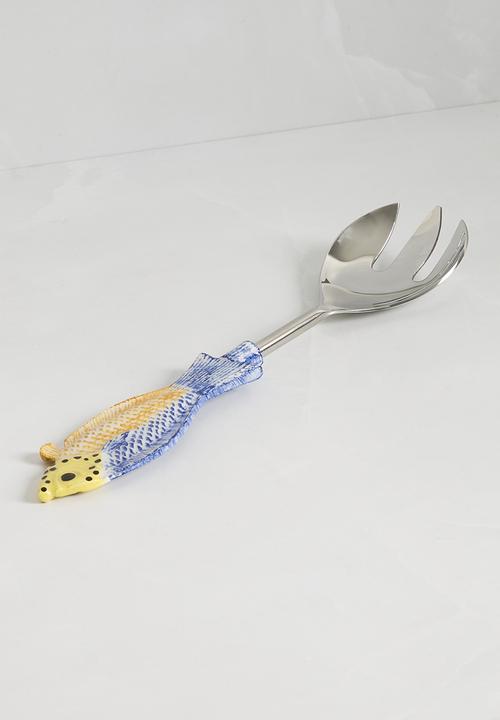 Sixth Floor - Fish serving spoons set of 2 - multi