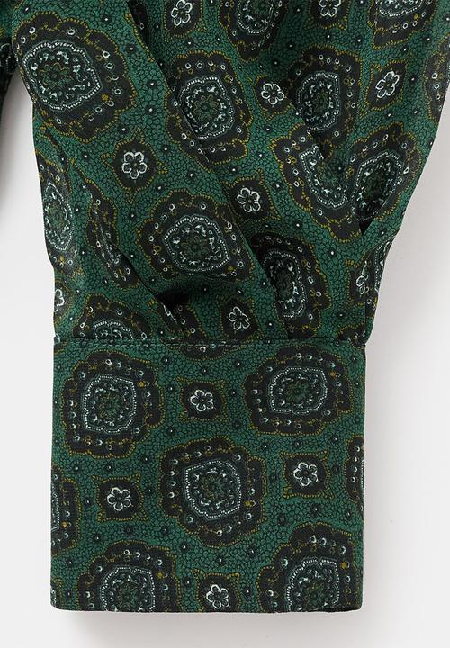 MANGO - Blusa lucia - green