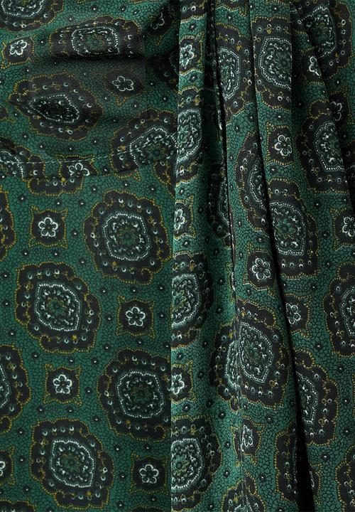 MANGO - Blusa lucia - green