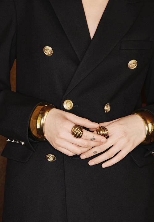 MANGO - Americana farah - black
