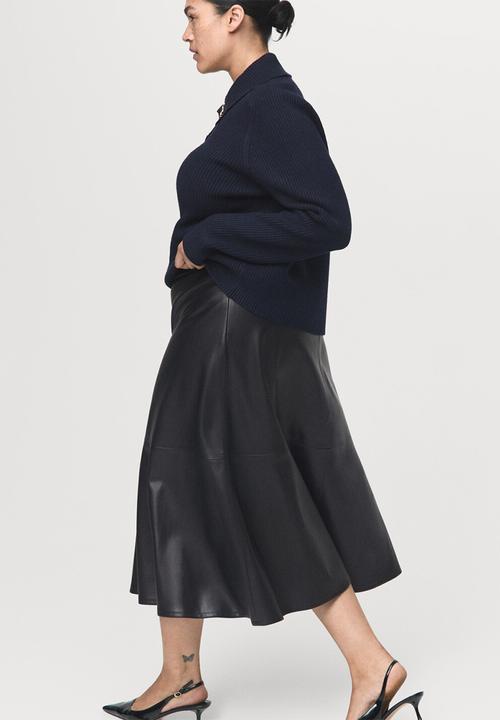 MANGO - Skirt paris  -  black