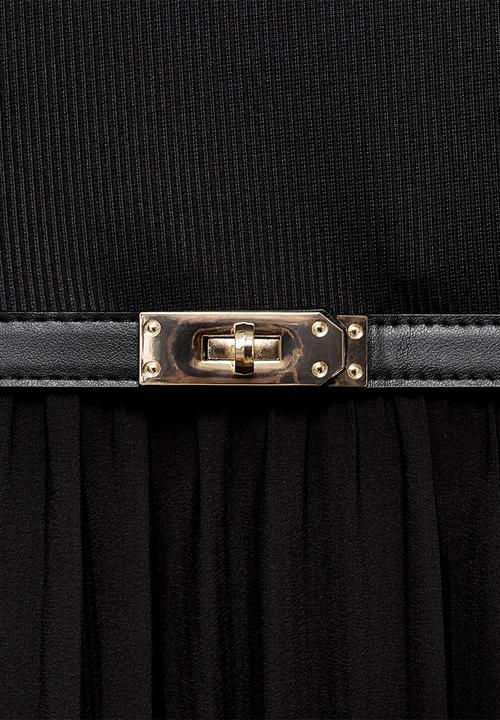 MANGO - Dress caldera-w  -  black