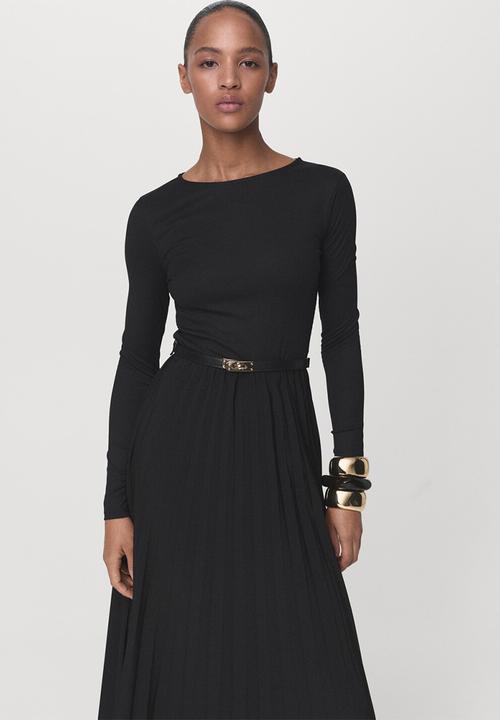 MANGO - Dress caldera-w  -  black