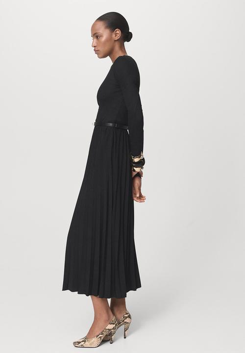 MANGO - Dress caldera-w  -  black