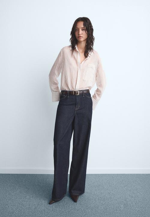 MANGO - Jeans max - open blue