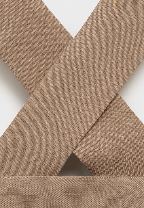 MANGO - Top teresa - brown