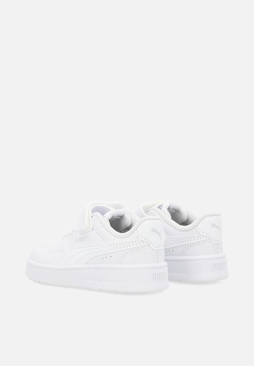 PUMA - Court Lally Ac+ Inf- White/Feather Gray