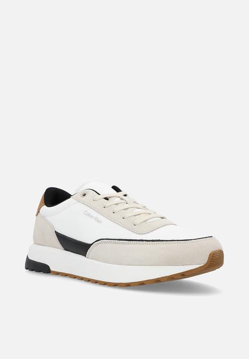 Calvin Klein - Low Top Lace Up - Stony Beige/White/Dried Oregano