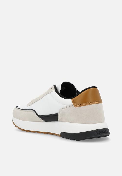 Calvin Klein - Low Top Lace Up - Stony Beige/White/Dried Oregano