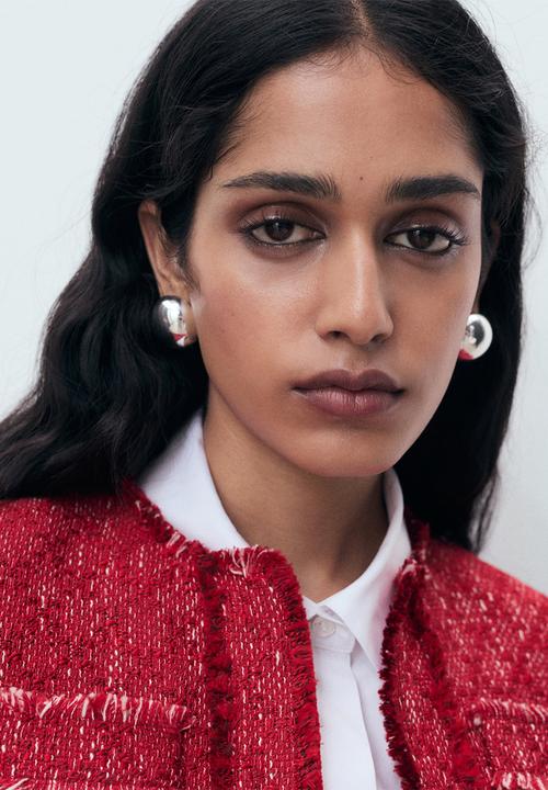 MANGO - Chaqueta rosso - red