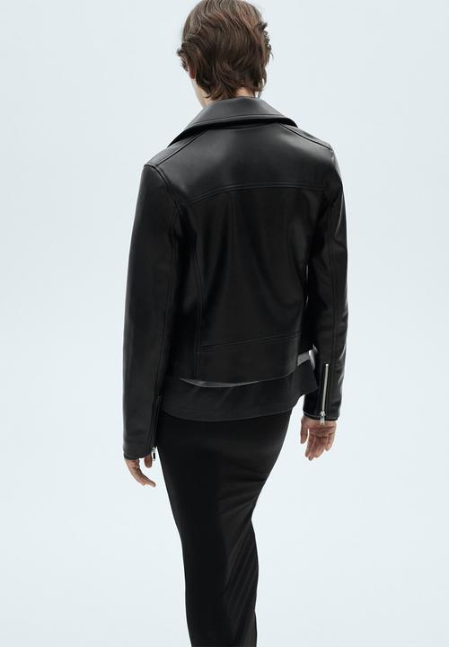 MANGO - Jacket liz  -  black