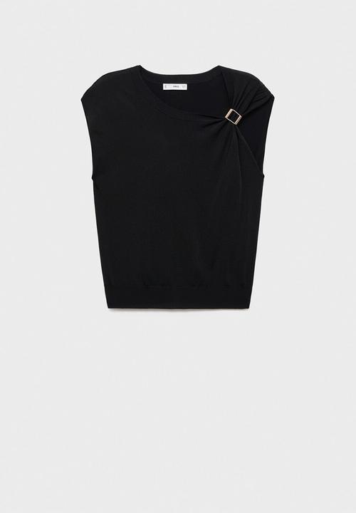 MANGO - Jersey sofi - black