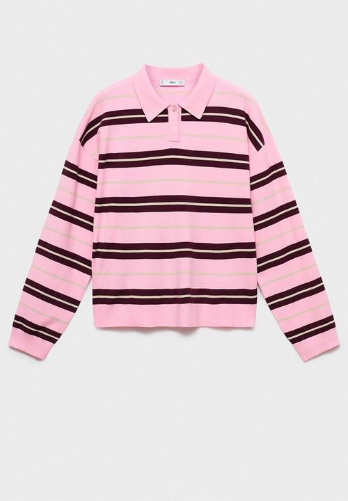 MANGO - Jersey riripol - pink