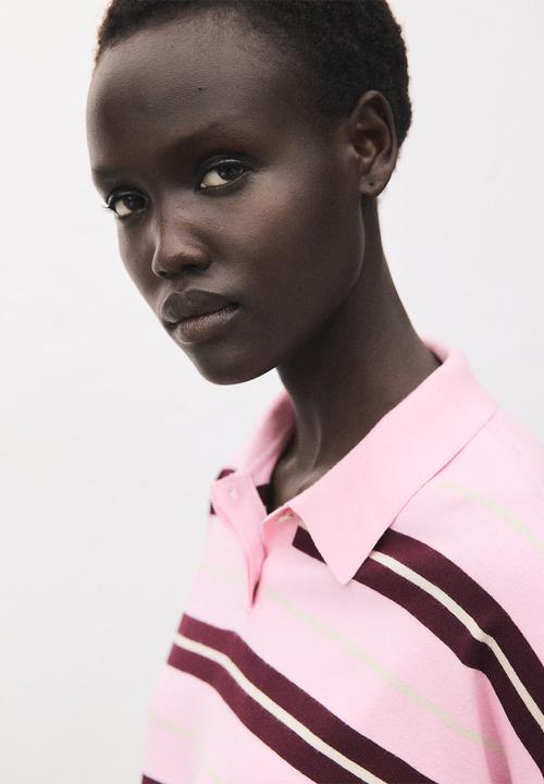 MANGO - Jersey riripol - pink