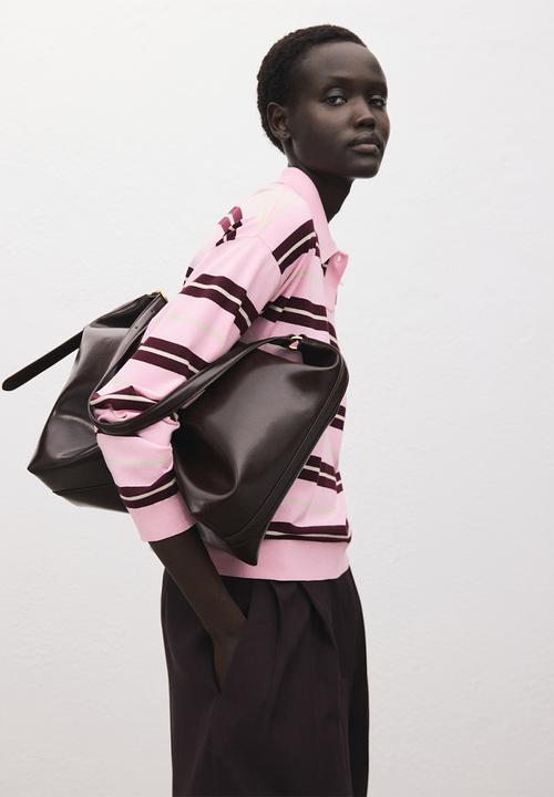 MANGO - Jersey riripol - pink