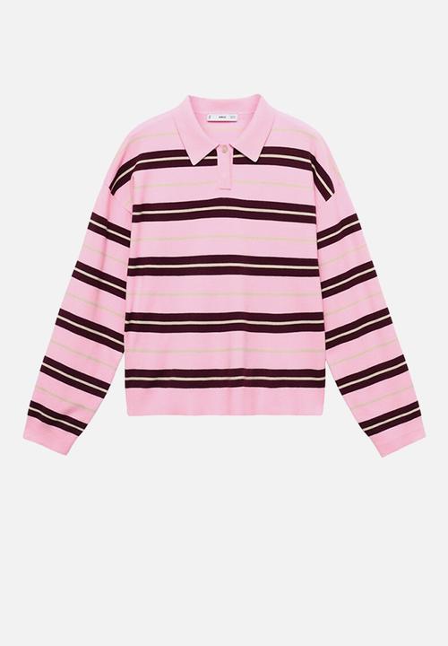 MANGO - Jersey riripol - pink