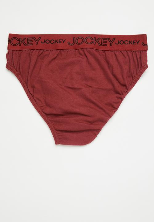 Jockey - 3 pack fancy boys jockey brief - blue