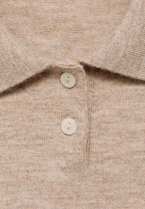 MANGO - Jersey dumin -  light brown