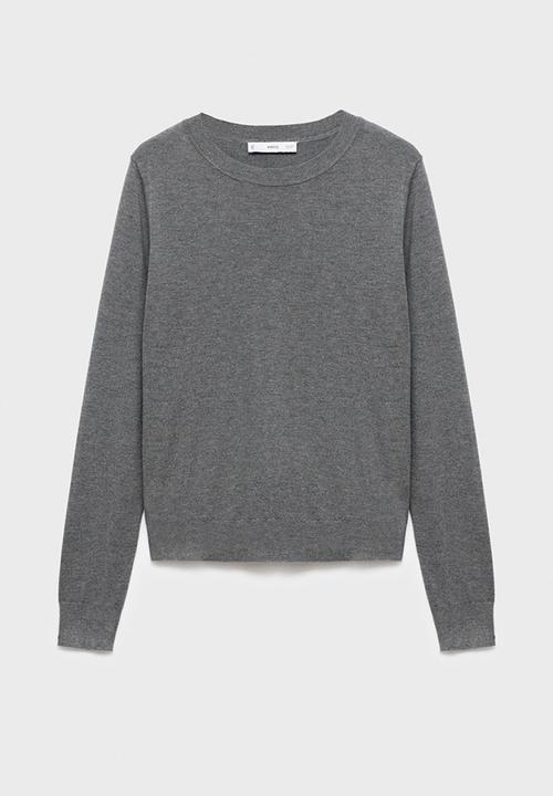 MANGO - Jersey lucca - medium grey