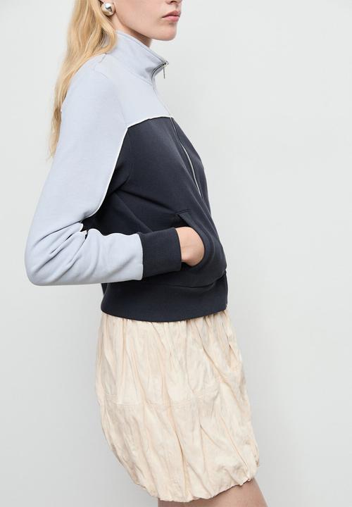 MANGO - Jacket cloti -  medium blue