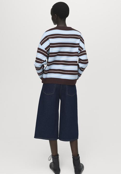 MANGO - Jersey lotuina -  dark brown