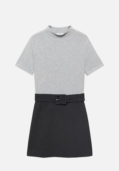 MANGO - Dress bima-h - gray