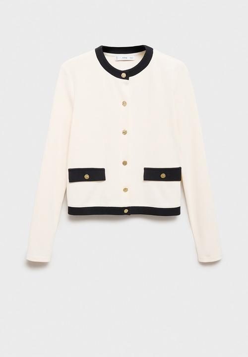 MANGO - Cardigan Peri - Light Beige