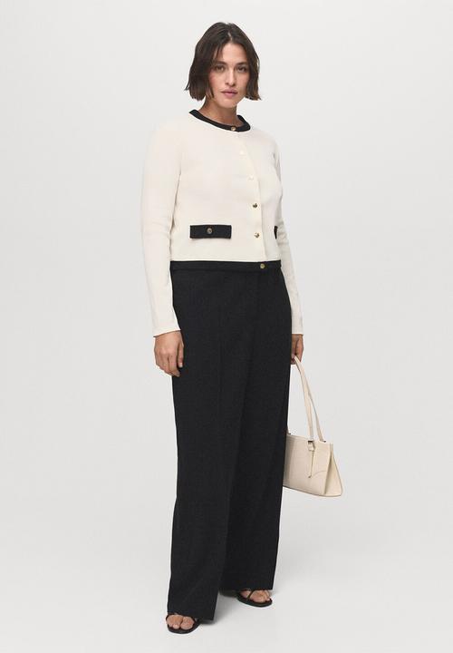 MANGO - Cardigan Peri - Light Beige
