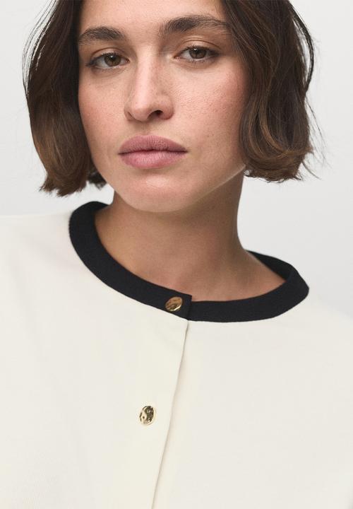 MANGO - Cardigan Peri - Light Beige