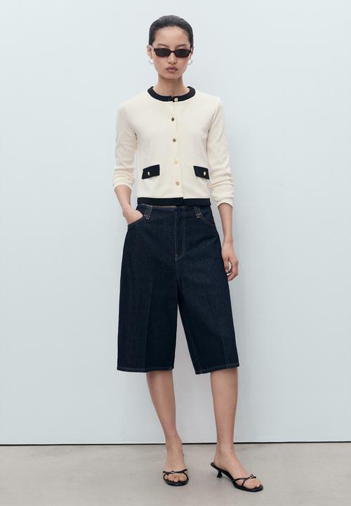 MANGO - Cardigan Peri - Light Beige