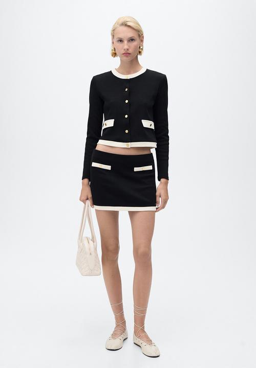 MANGO - Cardigan Peri - Black