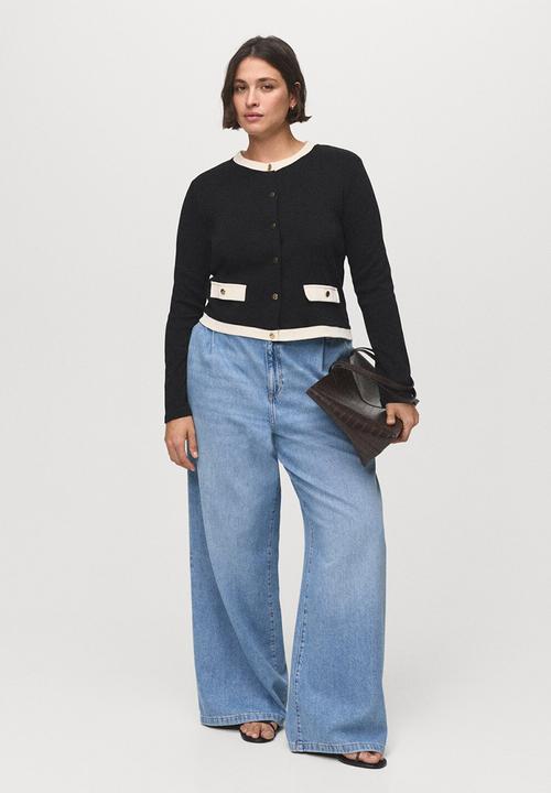 MANGO - Cardigan Peri - Black