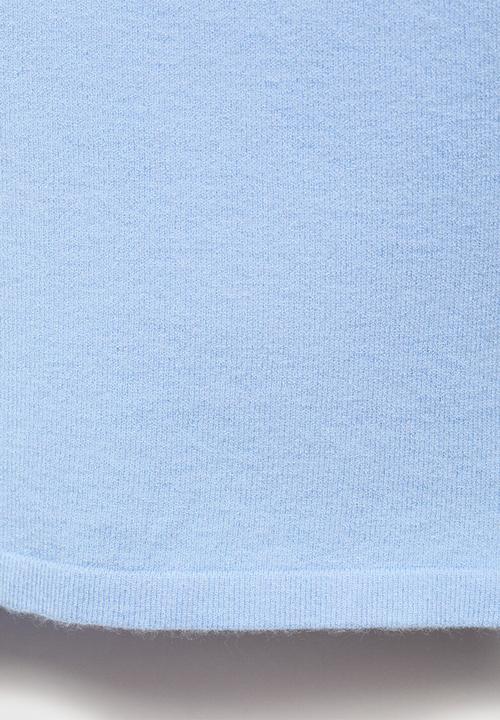 MANGO - Jersey rira - mid-blue