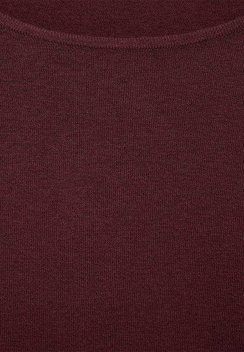 MANGO - Jersey rira - dark red