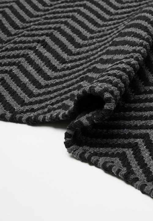 Sixth Floor - Bath Mat Stone Washed Charcoal
