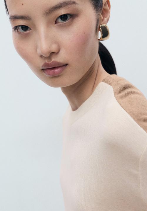 MANGO - Jersey luccon - light beige