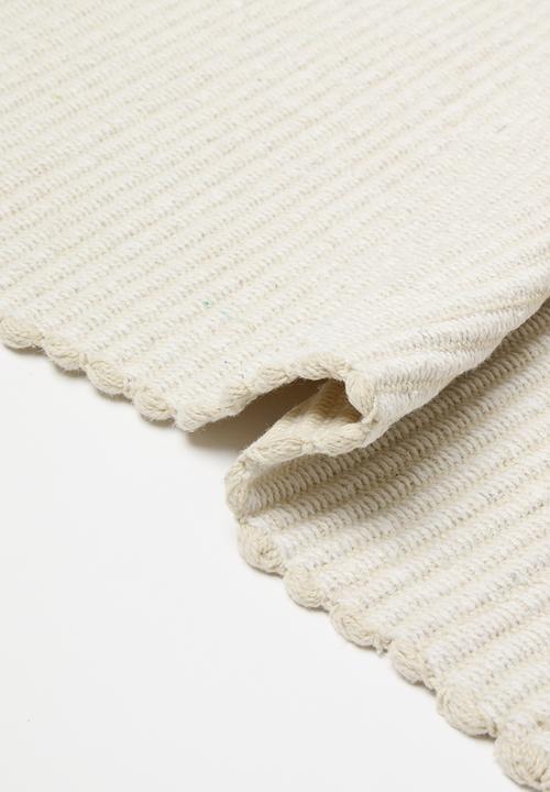 Sixth Floor - Cotton Rib Bath Mat Natural