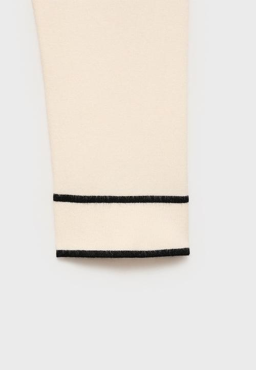 MANGO - Jersey double - light beige